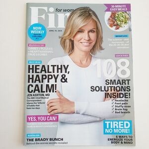 First For Women Magazine April 15, 2024 Healthy Happy & Calm